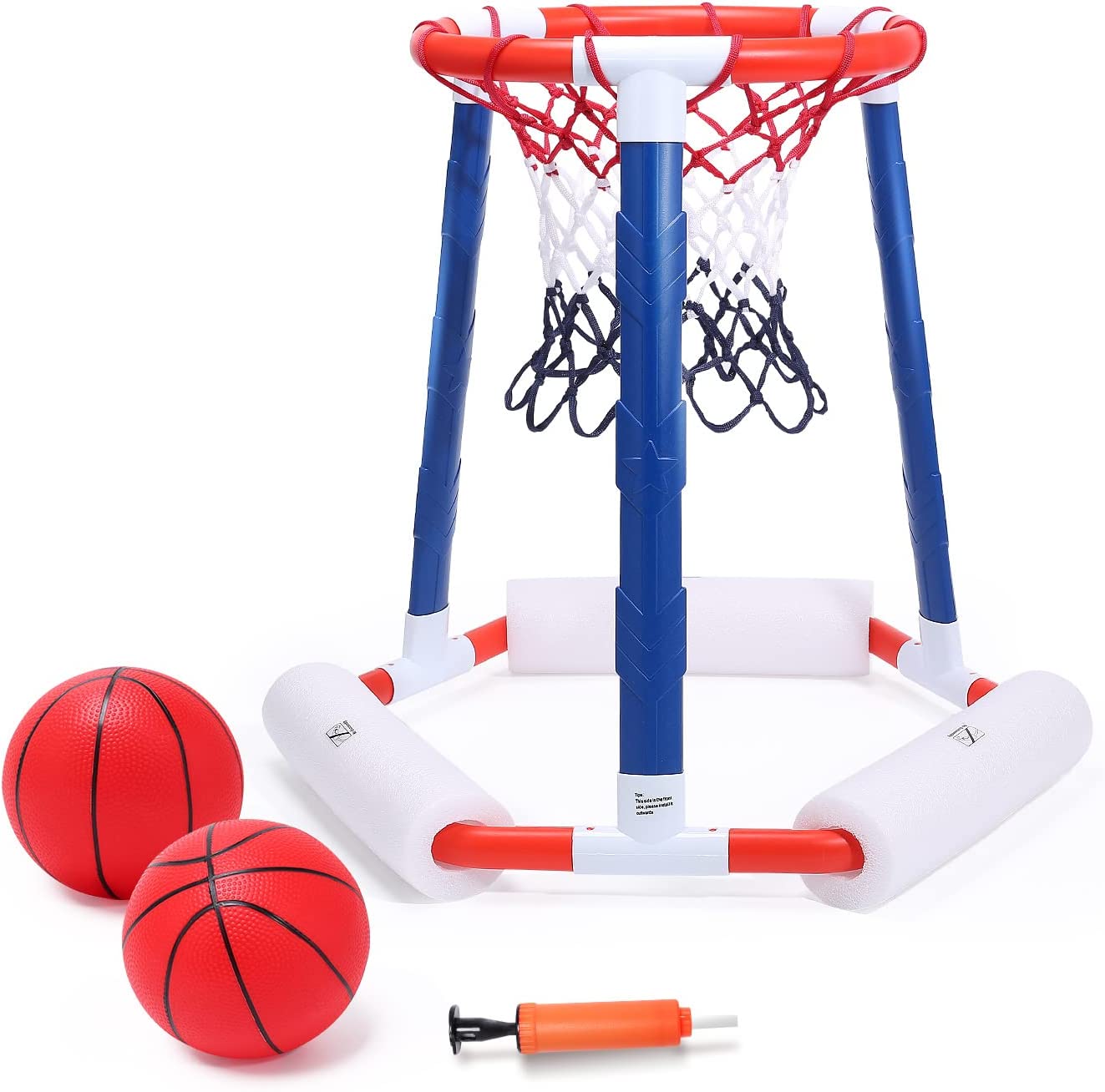 EagleStone Pool Basketball Toys with Backboard