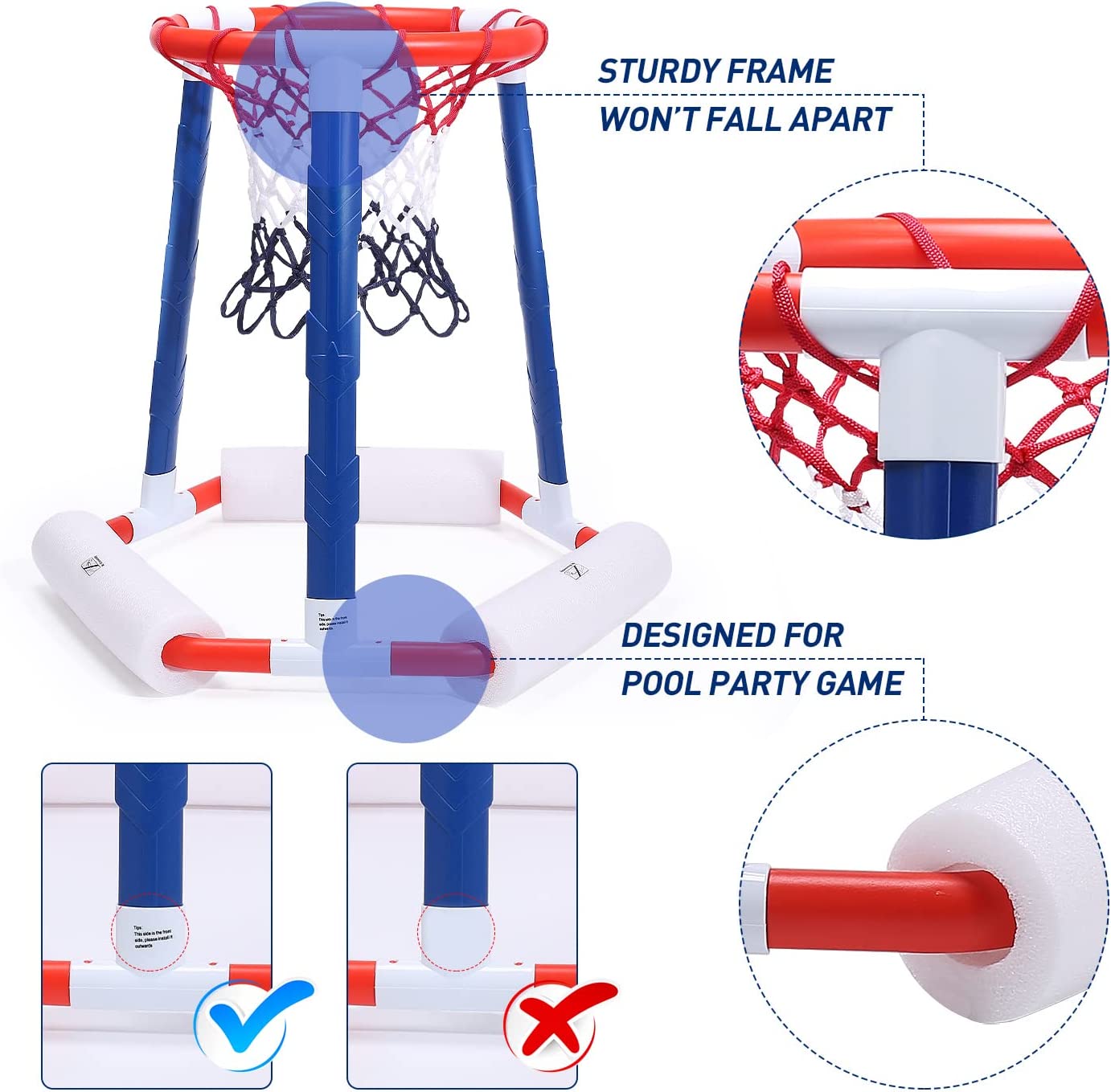 Basketball pool hot sale float